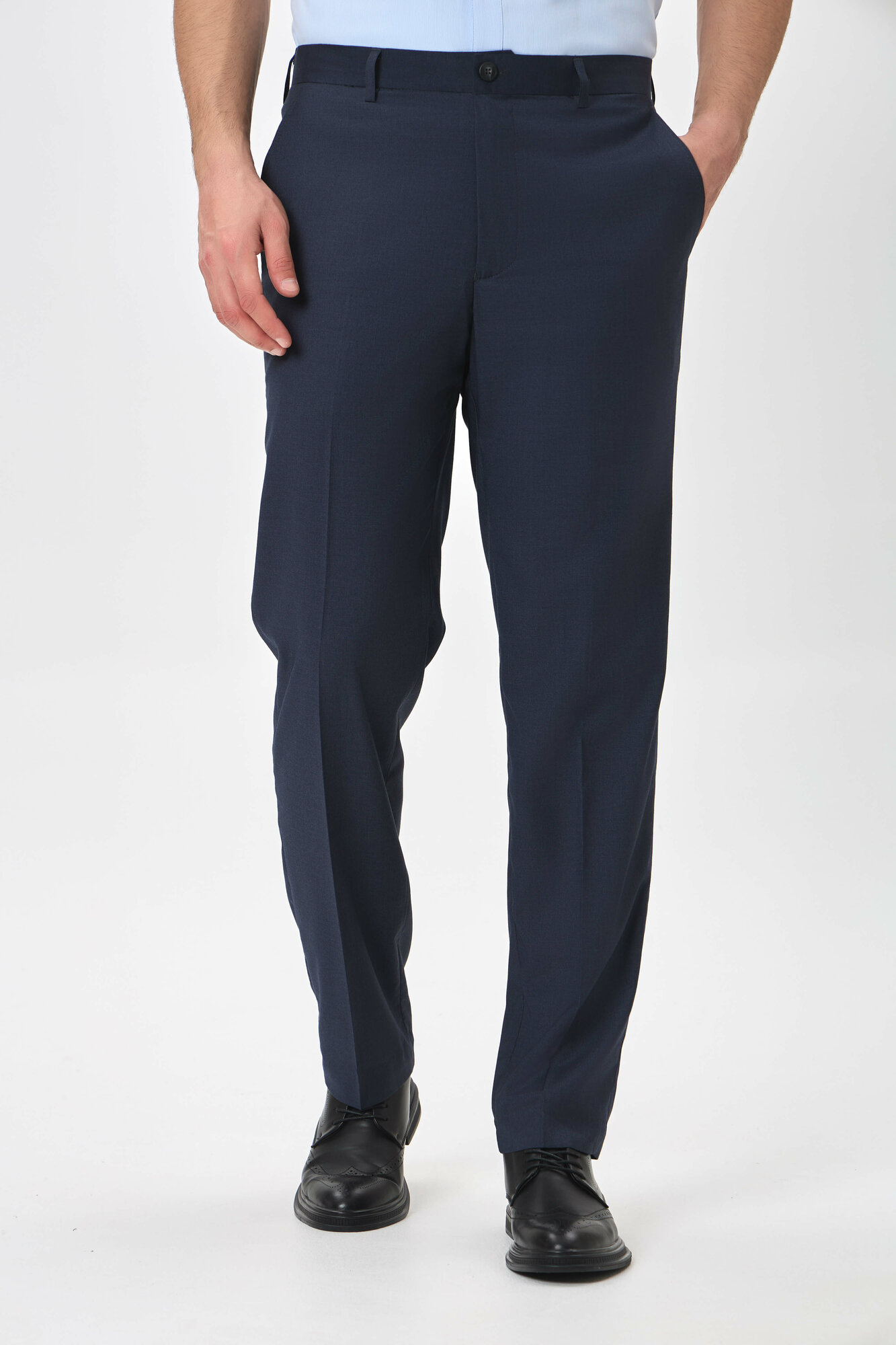 Брюки классические TERRA PRO, размер 30, blue — фото 1