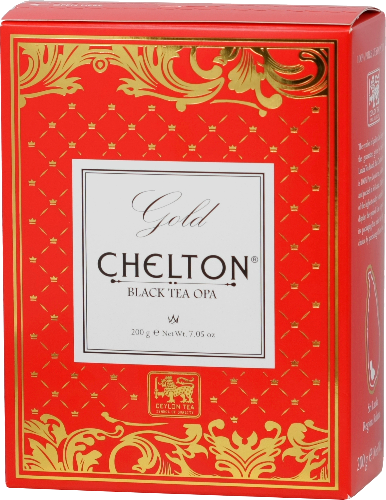 Чай черный Chelton Золотая коллекция ( GOLD Black ОРА) 200 гр.