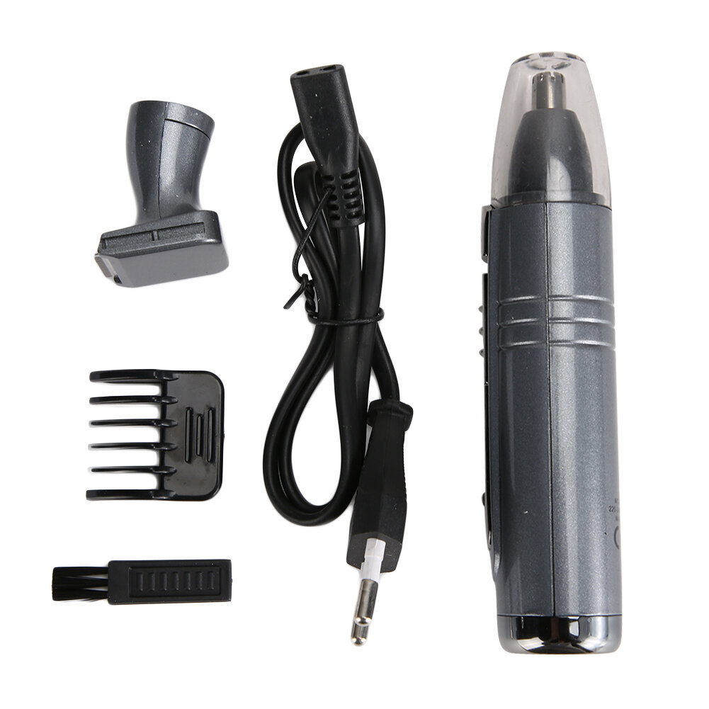 Rechargeable Electric Hair Trimmer Nose Temples Remover Shaver