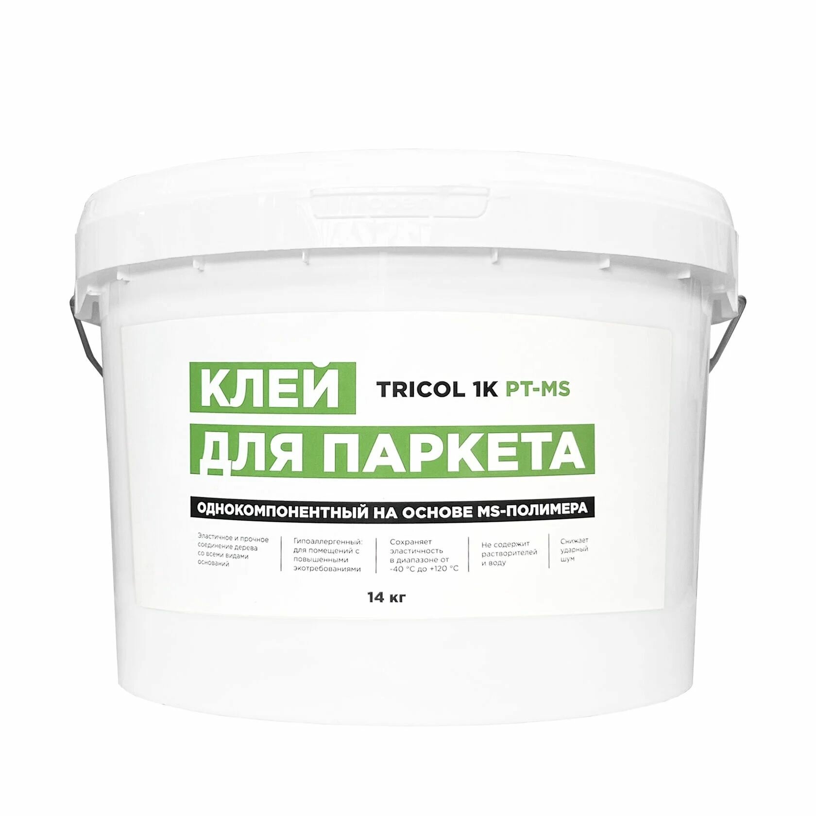 Клей для паркета силановый на основе МС-полимера TRICOL 1K PT-MS 14 кг.