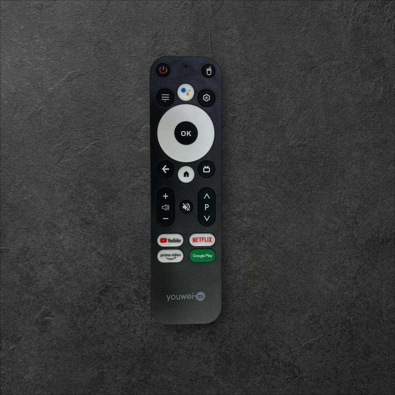 Универсальный пульт, для телевизор yoiwei mi , АБС-пластик, черный