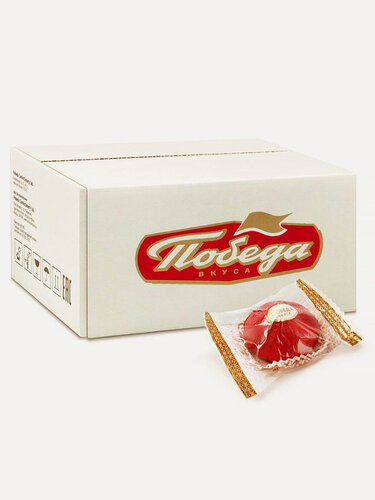 Изображение товара Трюфели Победа вкуса классические с марципаном, 1500 г