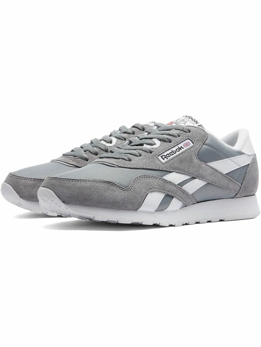 Кроссовки Reebok Classic Nylon, полнота F, размер 7,5 US, серый — фото 1
