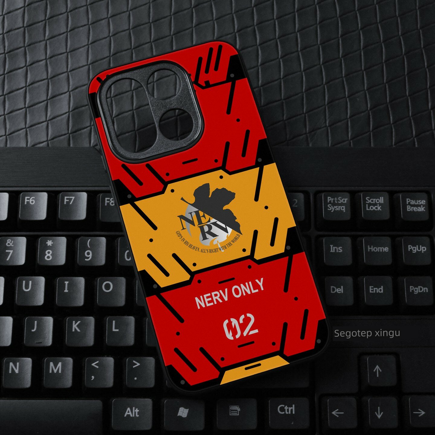 Чехол для OnePlus 15 с аниме-темой Unit 02, полная защита, матовый антизапотевший, ударопрочный