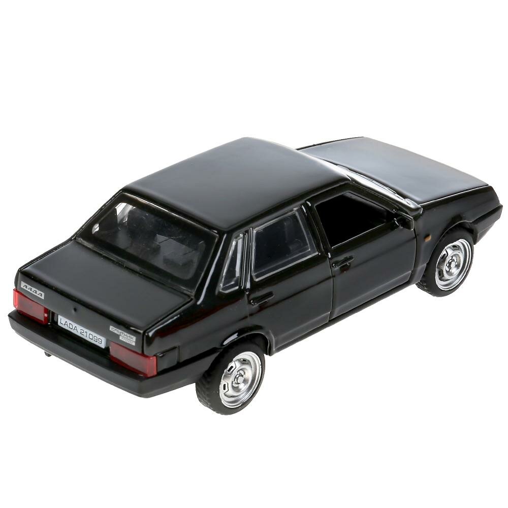 Технопарк, Модель мет. LADA-21099 "спутник" 12 см, 21099-12-BK