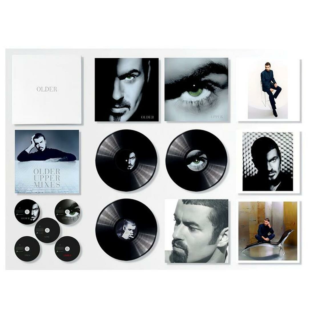 George Michael - Older (3LP+5CD) 2022, Sony, Black, Box, Limited Edition, Фирменная виниловая пластинка