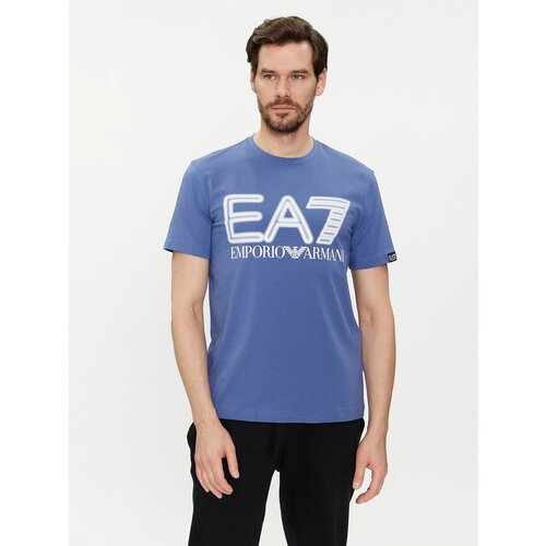 Футболка EA7, размер XL, синий