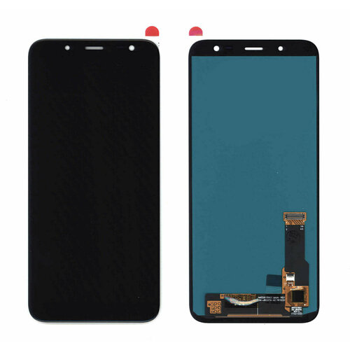 Дисплей для Samsung Galaxy J6 2018 SM-J600F в сборе с тачскрином (OLED) черный дисплей для samsung galaxy a5 2016 sm a510f в сборе с тачскрином oled черный