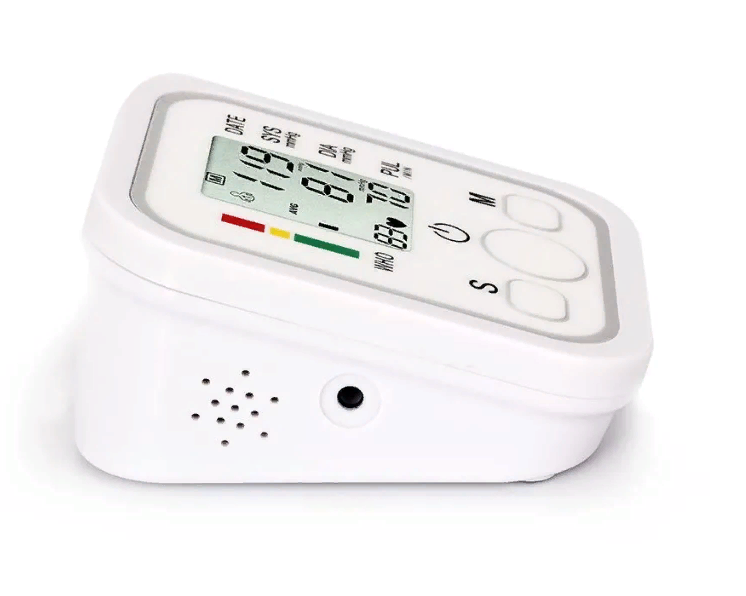 Тонометр автоматический медицинский аппарат для измерения давления и пульса электронный индикатор аритмии