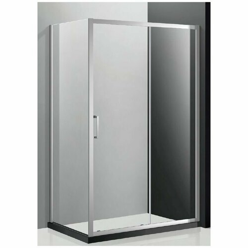 Душевой уголок Cezares MOLVENO-AH-11-140/80-C-Cr-IV, цвет профиля хром, стекло прозрачное 6 мм 140х195х80 см
