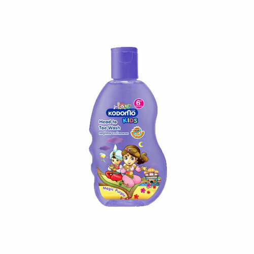 LION Кодомо Гель для душа От макушки до пяточек Виноградный детский 6 100мл 425₽