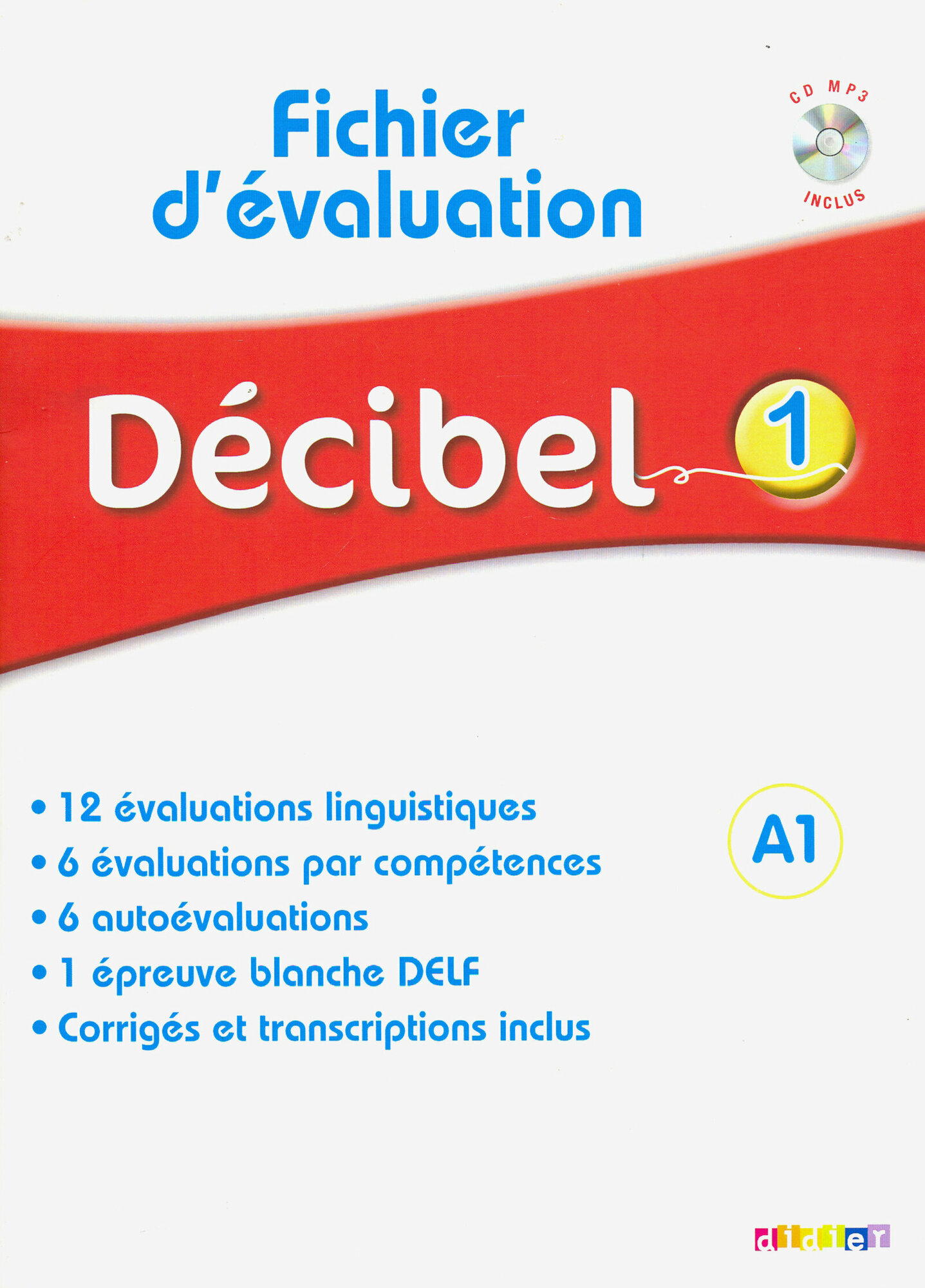 Decibel 1 Fichier (+CD) (Butzbach Michele, Nolla Carmen Martin) - фото №1