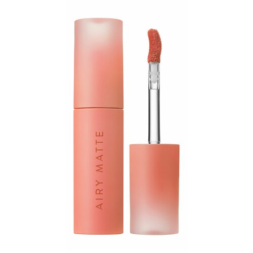 Гелевый тинт для губ с воздушной текстурой 8 Toasty Coral Коралл Innisfree Airy Matte Tint 2127₽