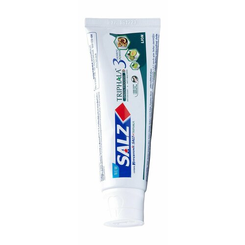 Зубная паста с гипертонической солью и трифалой / Lion Thailand Contains Hypertonic Salt and Triphala Toothpaste уход за полостью рта global white витаминизированная зубная паста максимальная защита total protection