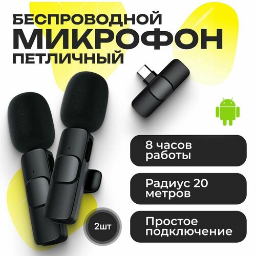Микрофон петличный беспроводной MyAcsess 108100₽