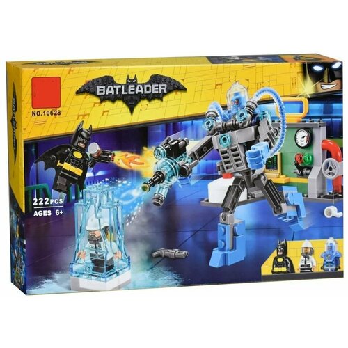 конструктор lego the batman movie 70901 ледяная атака мистера фриза 201 дет Конструктор детский для мальчиков. Подарок ребенку. Бэтмен. Ледяная атака Мистера Фриза