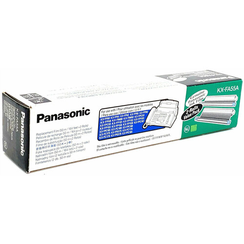 Плёнка для факса Panasonic KX-FA57A плёнка для факса sprint f p 57 2 рулона