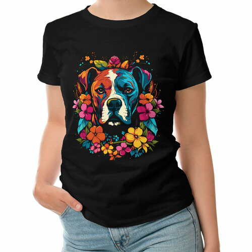 фото Футболка roly, размер s, черный