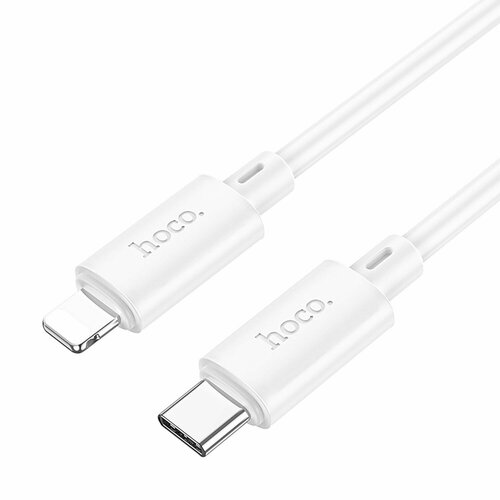 Кабель Hoco X88 Type-C/lightning, 20 W, 100 см, 3A, цвет белый, 1 шт. кабель hoco x88 для смартфона usb lightning 1 м 2 4а цвет белый 1 шт