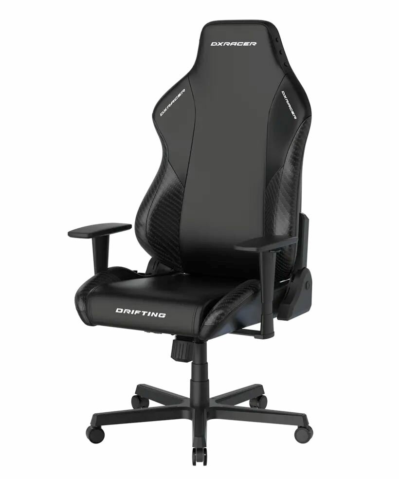 Компьютерное игровое кресло DXRacer Drifting Series OH/DXL23/N (PLUS / XL) EPU Leatherette, черный