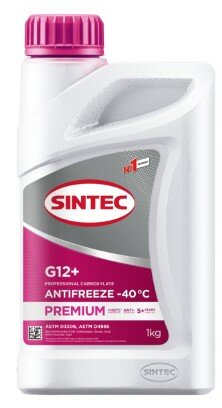 фото Антифриз Sintec Premium розовый G12+ (-40) 5 кг SINTEC 990564 | цена за 1 шт