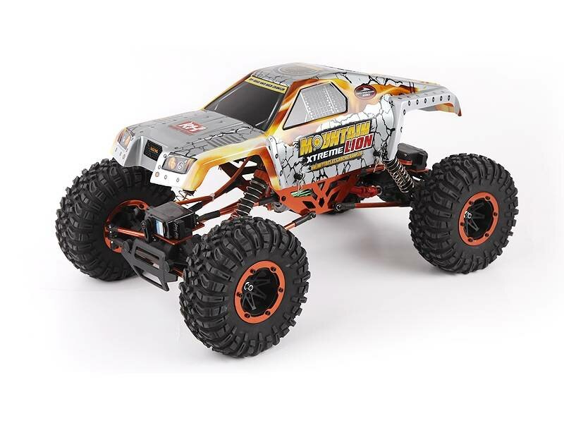 Радиоуправляемая модель автомобиля краулер Remo Hobby Mountain Lion Xtreme 4WD 2.4G 1/10 RTR + Ni-Mh и З/У