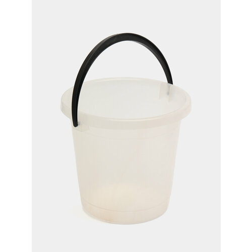 Ведро пищевое 5л прозрачное с мерной шкалой Цвет Прозрачный 799₽