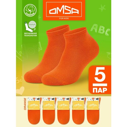 Носки Omsa размер 35-38 (20-22), оранжевый носки omsa размер 35 38 20 22 бежевый