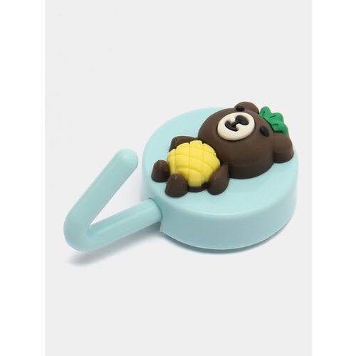 Крючки самоклеящееся цветные мультяшные Цвет Коричневый 499₽