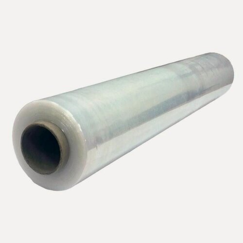 Изображение товара Стрейч пленка прозрачная, 500 мм, 20 мкм, 160м намотка, Россия