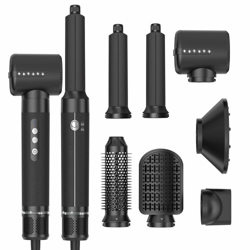 Профессиональный фен-стайлер 7-в-1 чёрный 799000₽