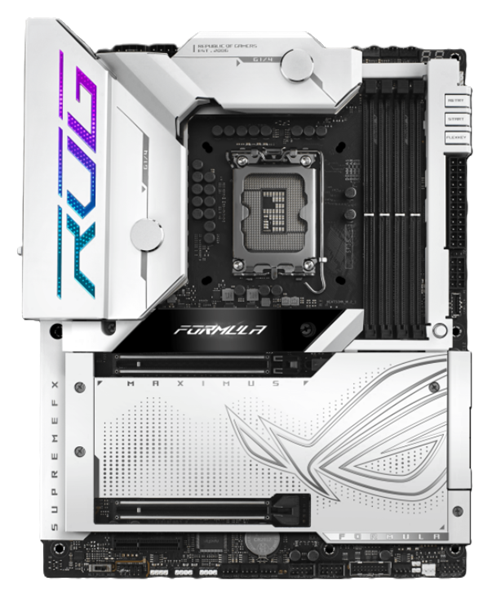 Материнская плата ASUS ROG MAXIMUS Z790 FORMULA, LGA1700, Z790, 4*DDR5, HDMI, 6xSATA3 + RAID, M2, Audio, Gb LAN, USB 3.2, USB 2.0, ATX; 90MB1FS0-M0EAY0 (ROG MAXIMUS Z790 FORMULA)