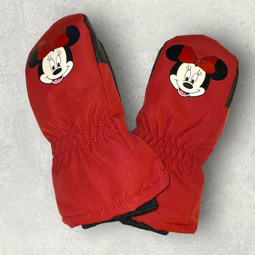 фото Перчатки , размер (6-8), розовый, синий нет бренда