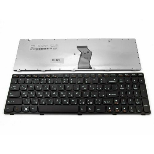 Клавиатура для ноутбука 25-206417 клавиатура для ноутбука lenovo ideapad g580 g585 z580 z580a z585 z780 черная с рамкой гор enter zeepdeep