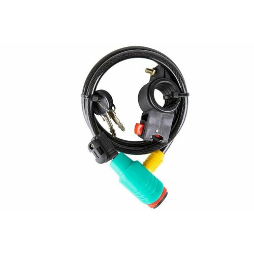 Замок велосипедный 8х1000mm ключ GK102305GK-14 148 GK102305GK-14 936₽