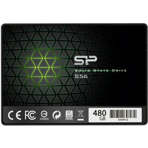 Накопитель SSD 480Gb Silicon Power S56 SP480GBSS3S56A25 458500₽