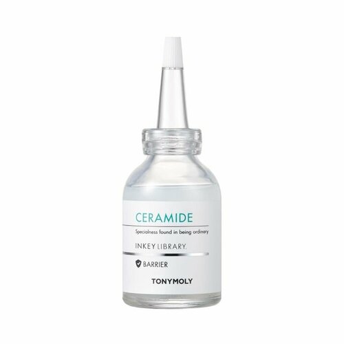 TONYMOLY CERAMIDE INKEY LIBRARY Ампульная сыворотка для лица с керамидами 30мл сыворотка коллагеновая для лица tonymoly inkey library collagen ampoule 30 мл