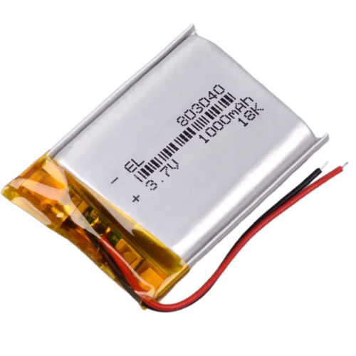 Аккумулятор (батарея) 803040 1000mAh 3,7v (40х30х8 мм)