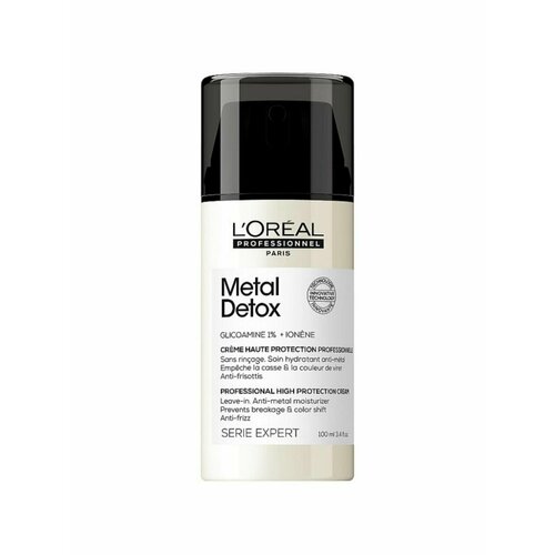 Loreal Metal Detox - Крем против ломкости волос 100 мл