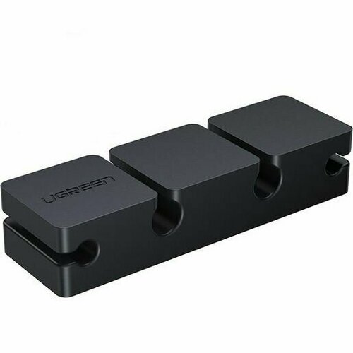 Держатель для проводов UGREEN LP208 Cable Holder Clips (3+1 комбинация) черный