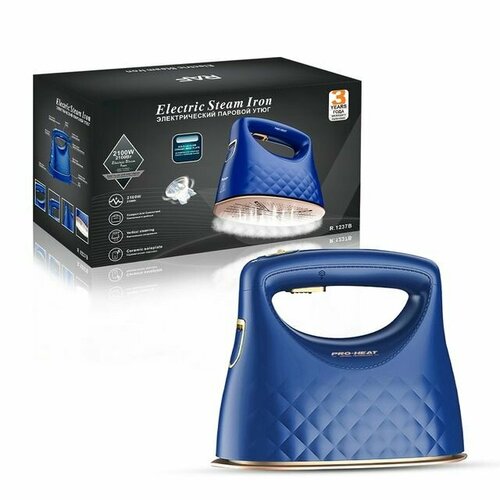 Электрический ручной утюг Паровой утюг 2100Вт Синий 350000₽