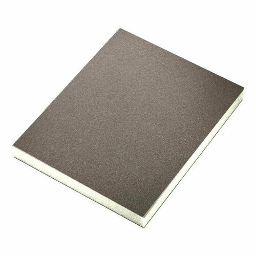 Губка двусторонняя абразивная Hanko Sponge 114*140*10мм #220 Ultra Fine