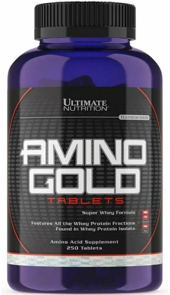 Ultimate Amino Gold 250tab, Аминокислотный комплекс 250 таблеток