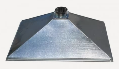 Изображение товара Зонт купольный 1000х600/ф125 мм