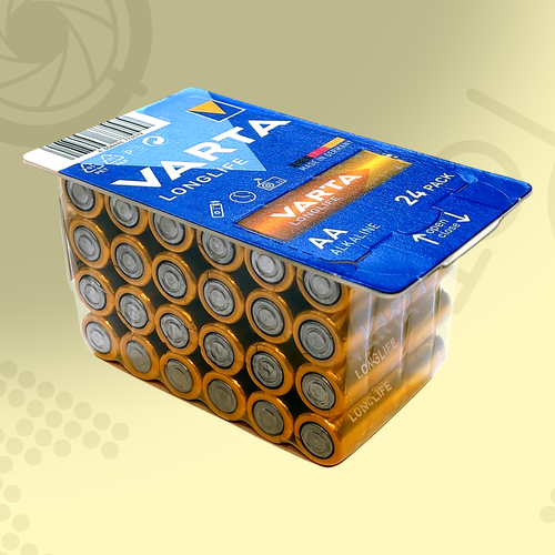 Varta AA (LR6) LongLife | 1,5 Вольта, Щелочные (Алкалиновые) батарейки - 24шт. minamoto lr44 ag13 357 1 5 вольта щелочные алкалиновые батарейки 20шт