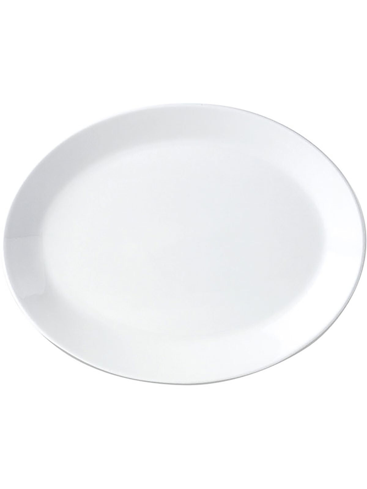 Блюдо овальное Steelite Simpl White фарфоровое 25,5x20 см