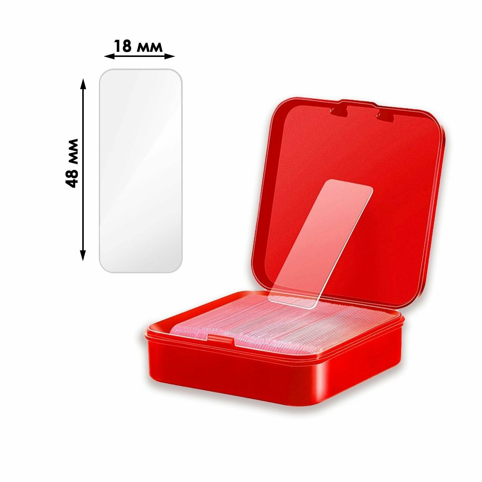 фото Нано-лента фиксирующая в пластинках18х48мм 60шт