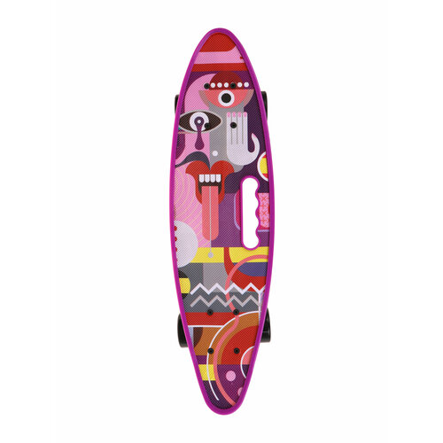 фото Детский скейтборд наша игрушка 636143, 23.6x6.7, красный