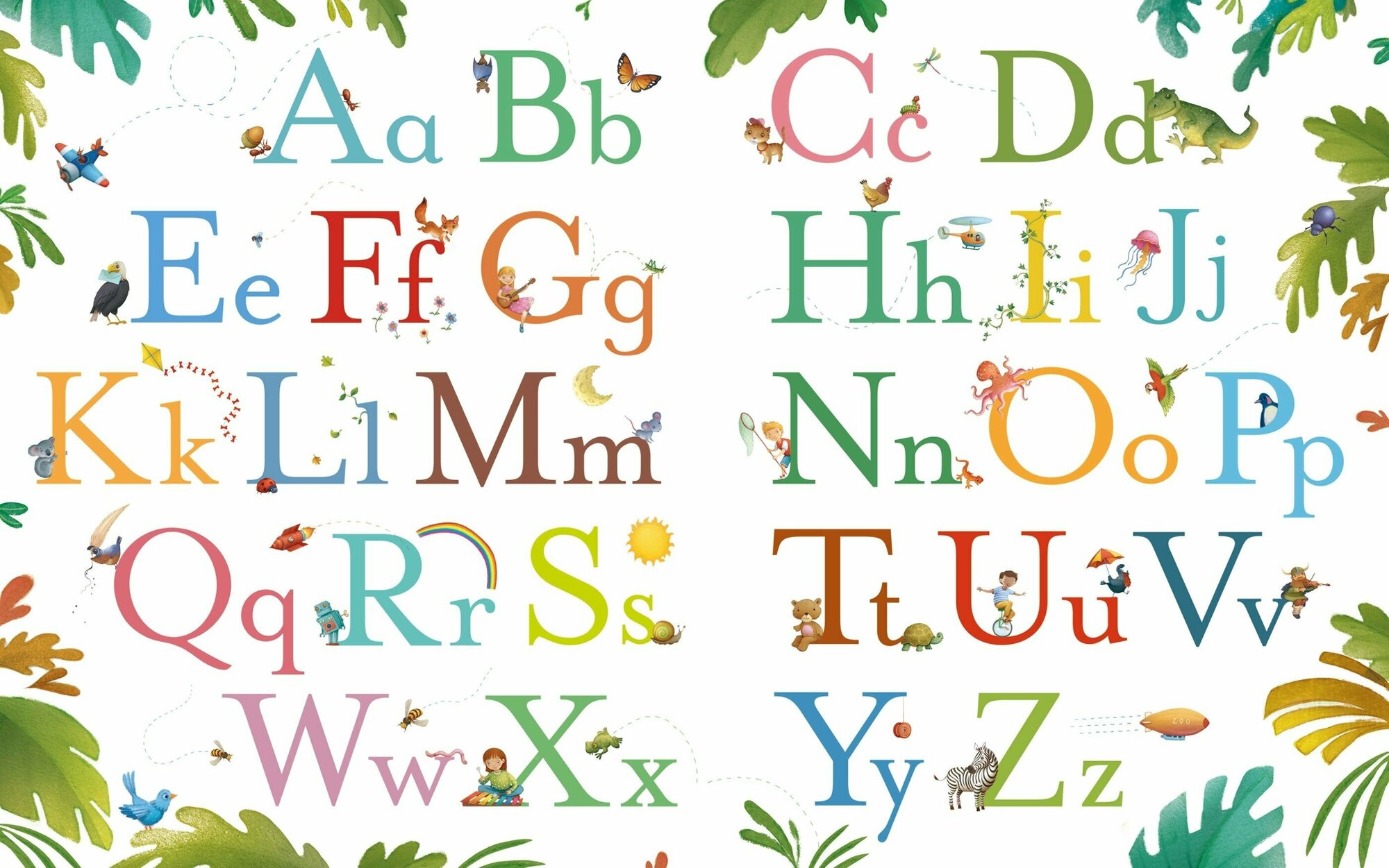 Illustrated Alphabet (Иллюстрированный алфавит) - фото №6