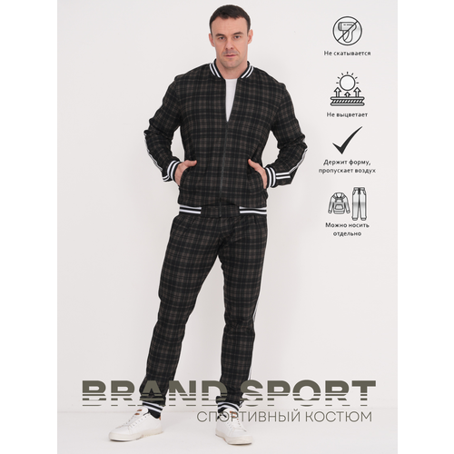 фото Костюм , размер 62 6xl, синий brand sport